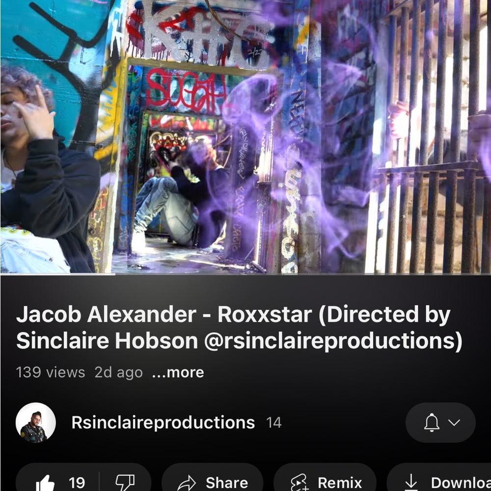 Jacob Alexander - Roxxstar (Official Music Video)